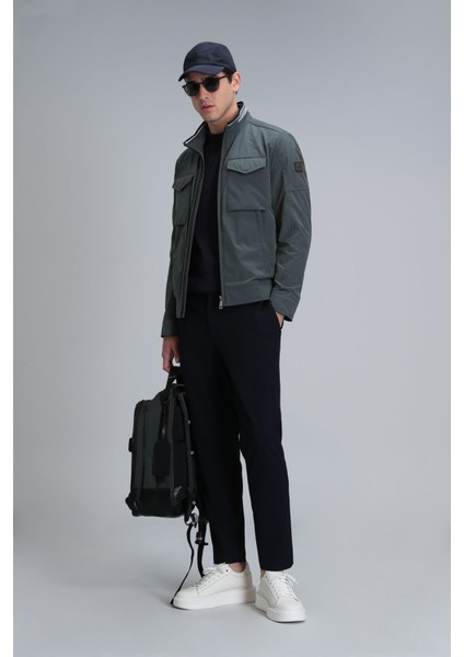 Glen Smart Erkek Chino Pantolon Slim Fit Lacivert