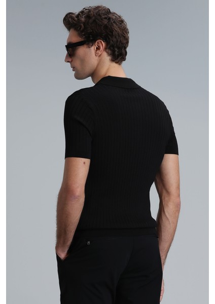 Eze Erkek Kazak Siyah