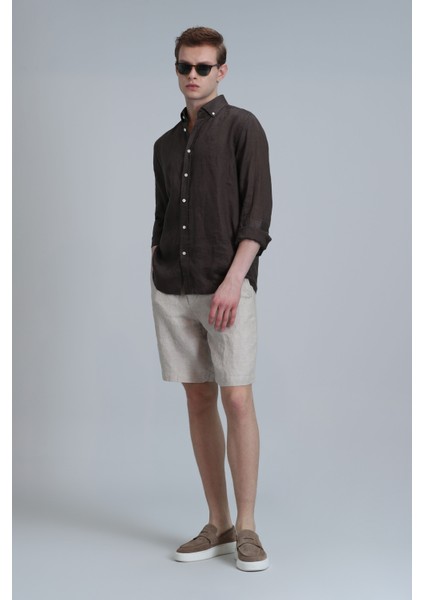 Peler Spor Erkek Chino Şort Slim Fit Siyah fırsatları