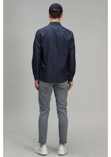 Helt Spor 5 Cep Erkek Pantolon Slim Fit Gri