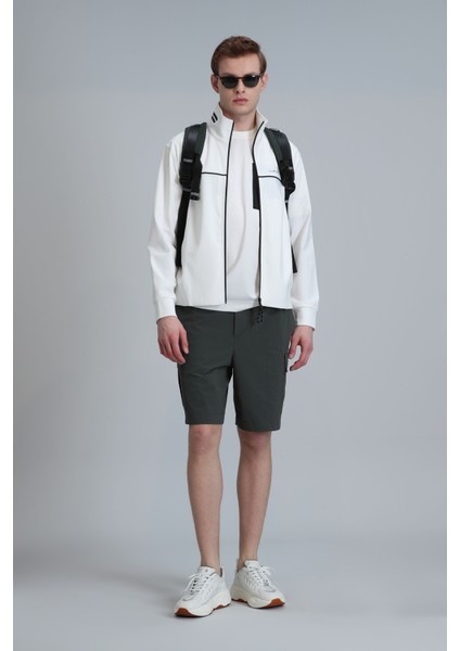 Tech Spor Erkek Chino Şort Slim Fit Yeşil modelleri