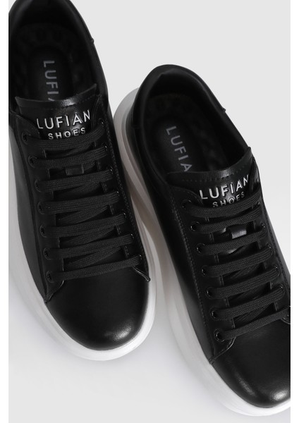 Gage Erkek Deri Sneaker Ayakkabı Siyah modelleri