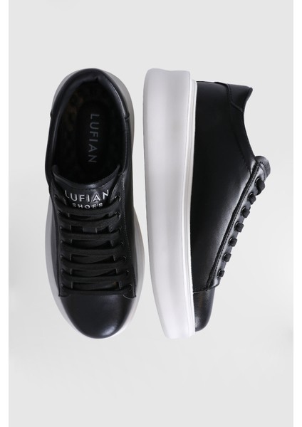 Gage Erkek Deri Sneaker Ayakkabı Siyah indirimleri