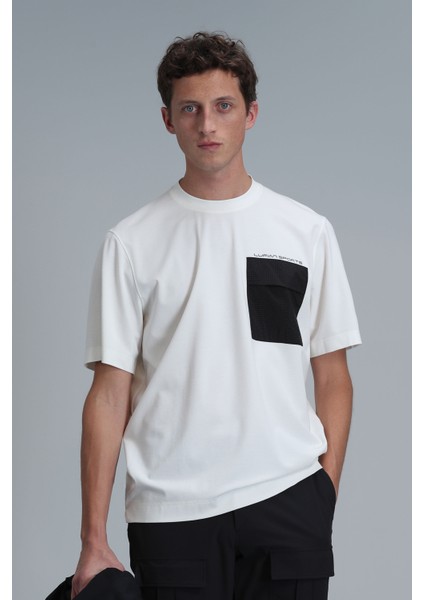 Lıam Modern Grafik T- Shirt Siyah