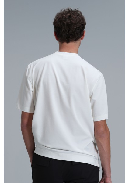 Lıam Modern Grafik T- Shirt Siyah