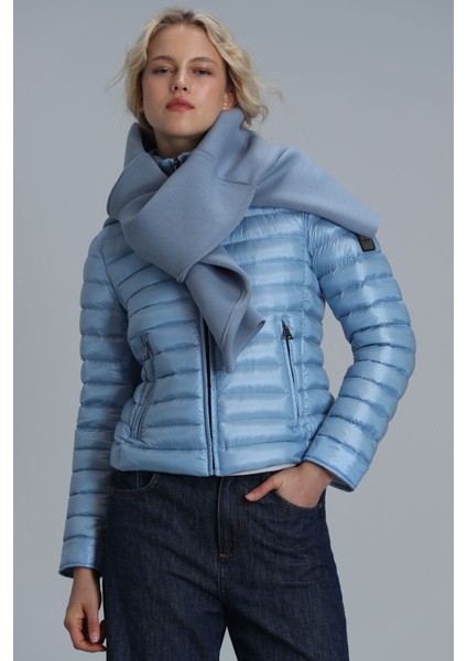 Mary Kaz Tüyü Kadın Mont Siyah