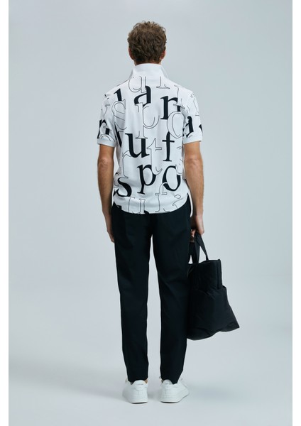 Glen Smart Erkek Chino Pantolon Slim Fit Siyah