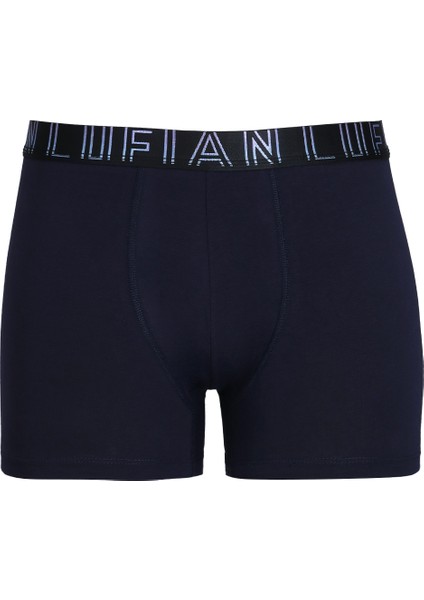 Zeg Erkek Pamuklu Boxer Siyah