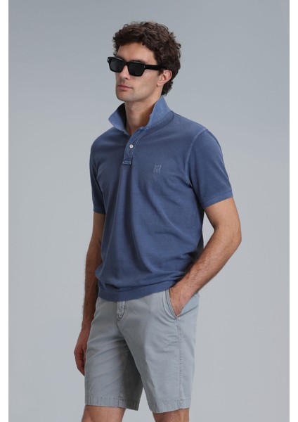 Vernon Smart Erkek Polo Tişört Gri