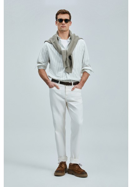 Nıcer Erkek Basic Gömlek Regular Fit Lacivert fiyatları