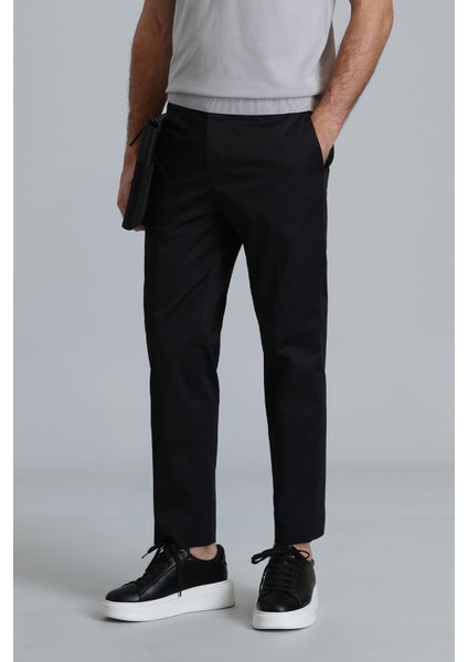 Plus Smart Erkek Chino Pantolon Slim Fit Siyah fiyatları