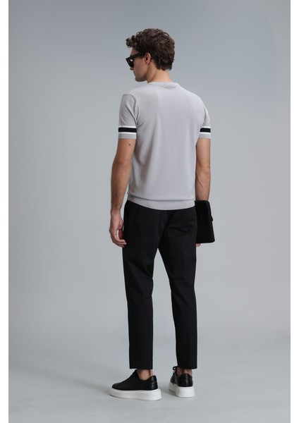 Plus Smart Erkek Chino Pantolon Slim Fit Siyah