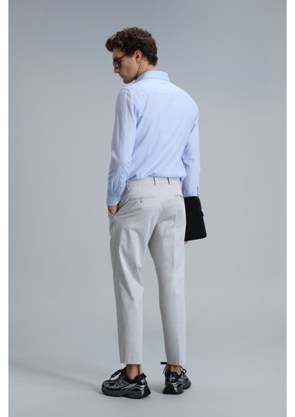 Plus Smart Erkek Chino Pantolon Slim Fit Siyah