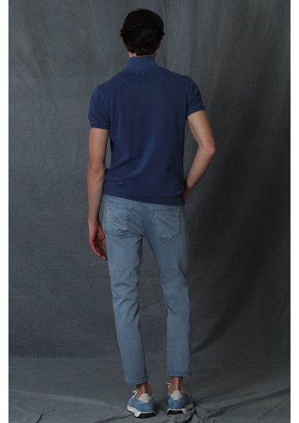 Helt Spor 5 Cep Erkek Pantolon Slim Fit Gri