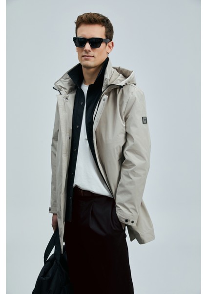 Peter Erkek Mont Lacivert fırsatları