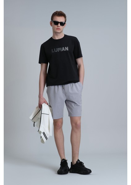 Blue Erkek Şort Eşofman Siyah