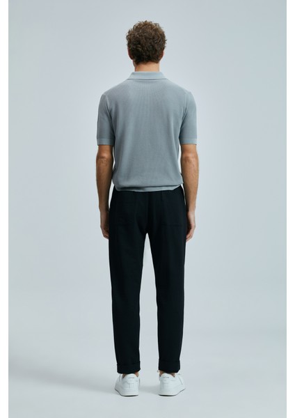 Hunter Smart Erkek Chino Pantolon Slim Fit Siyah