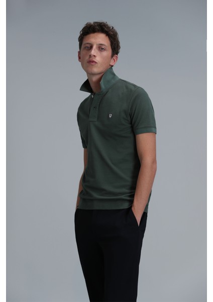 Laon Smart Erkek Polo Tişört Slim Fit Siyah