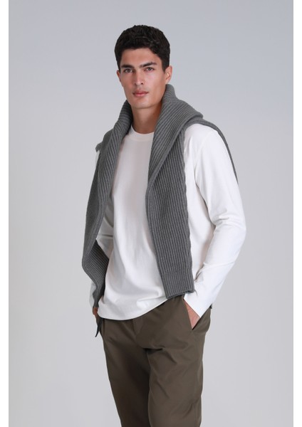 Patrıce Erkek Uzun Kol Tişört Siyah