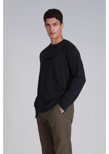 Holly Erkek Uzun Kol Tişört