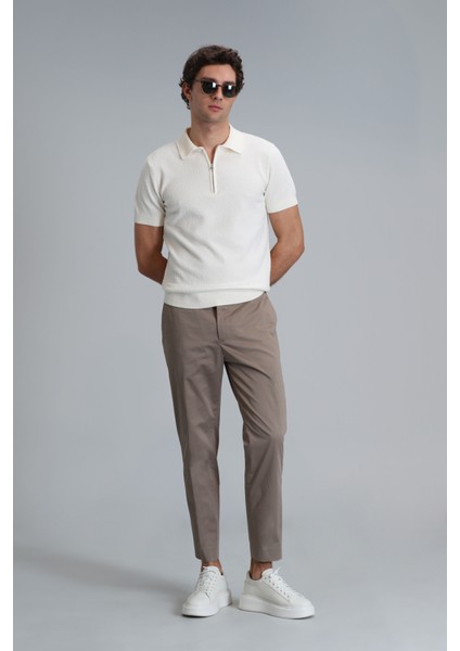 Plus Smart Erkek Chino Pantolon Slim Fit Siyah