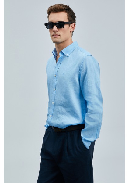 Pitaya Erkek Keten Gömlek Comfort Fit fiyatları