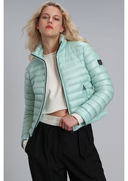 Mary Kaz Tüyü Kadın Mont Siyah