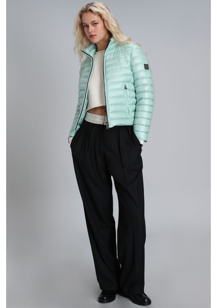 Mary Kaz Tüyü Kadın Mont Siyah fırsatları