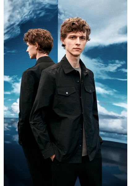 Alex Erkek Mont Siyah