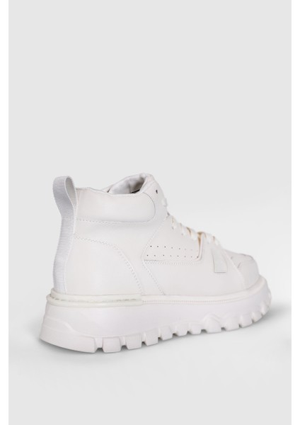 Seth Beyaz Hakiki Deri Erkek Sneaker Ayakkabı 111230236 fiyatları