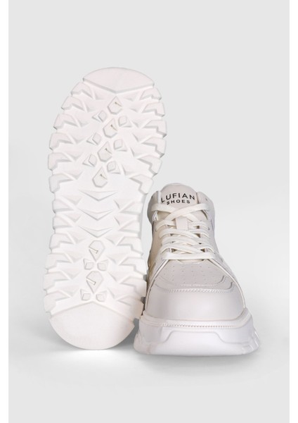 Seth Beyaz Hakiki Deri Erkek Sneaker Ayakkabı 111230236 fırsatları