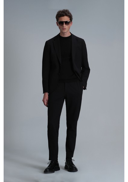 Asel Spor Erkek Blazer Ceket Slim Fit Siyah fırsatları