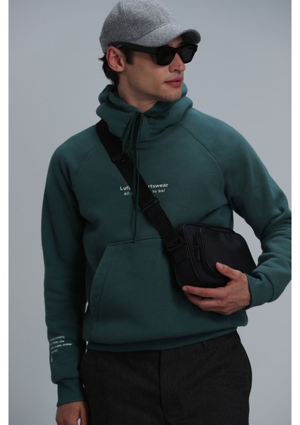 Luıs Erkek Sweatshirt Siyah