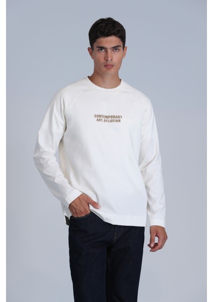 Holly Erkek Uzun Kol Tişört Siyah