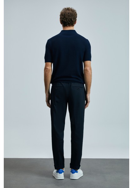 Edwın Erkek Modal Karışımlı Kazak Lacivert