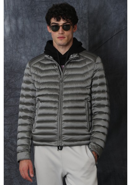 Andy Kaz Tüyü Erkek Mont