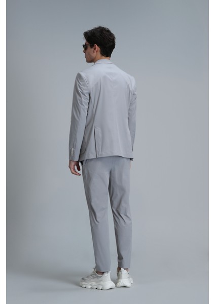 Alex Smart Erkek Chino Pantolon Slim Fit Siyah