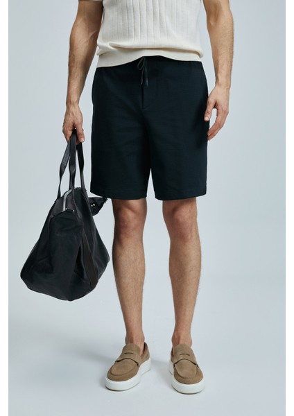 Aler Spor Erkek Chino Şort Slim Fit Siyah fırsatları