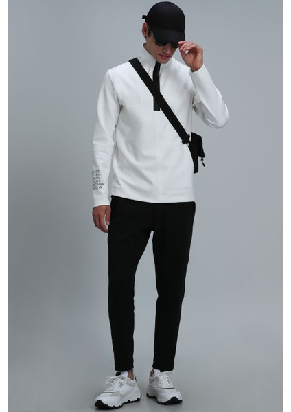 Earl Erkek Sweatshirt Siyah fırsatları