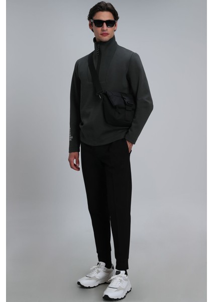 Earl Erkek Sweatshirt Siyah fırsatları