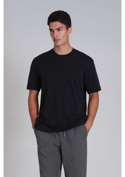 Casa Erkek Basic Tişört Siyah indirimleri