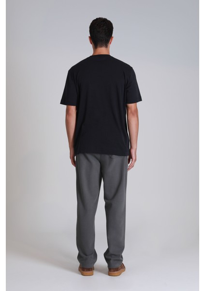 Casa Erkek Basic Tişört Siyah