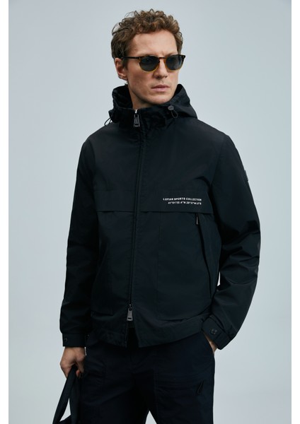 Kıng Erkek Mont Siyah modelleri