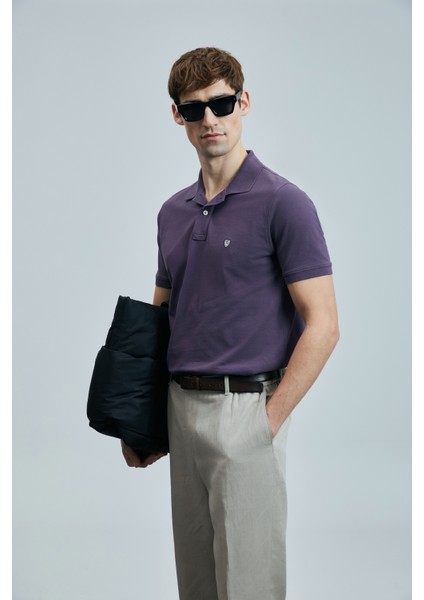 Laon Smart Erkek Polo Tişört Siyah