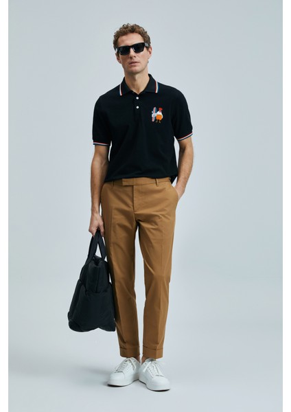 Luta Smart Erkek Chino Pantolon Comfort Fit Deve Tüyü