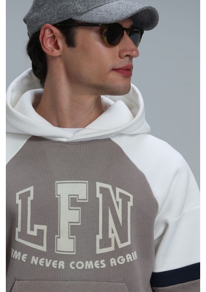 Never Erkek Sweatshirt Bej modelleri