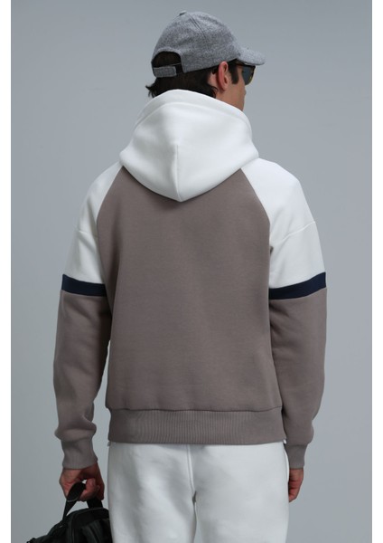 Never Erkek Sweatshirt Bej