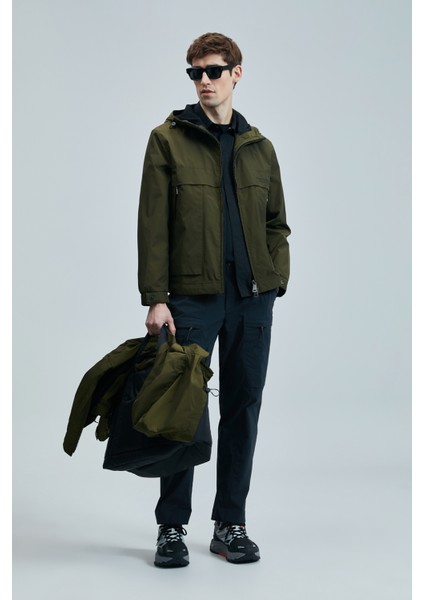 Kıng Erkek Mont Siyah