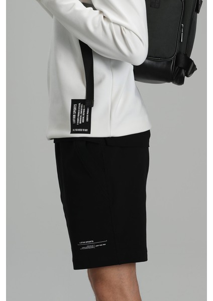 Arka Erkek Şort Eşofman Siyah fırsatları