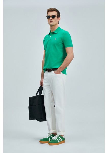 Laon Smart Erkek Polo Tişört Siyah